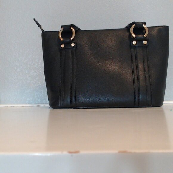 MCM Shouler Tote with Gold Accents in EUC - Picture 2 of 8